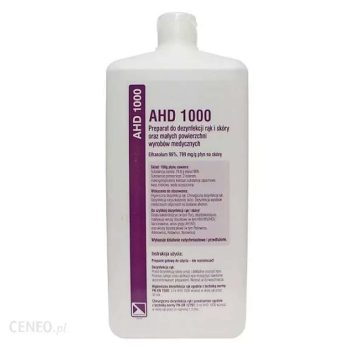 AHD 1000 Disinfectant for hands and skin (1000ml)