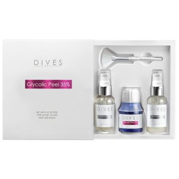 DIVES MED - SET GLYCOLIC PEEL 35% - Kwas Glikolowy (50ml)