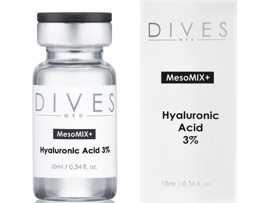 Kwas hialuronowy stosowany w kosmetologii i medycynie estetycznej.