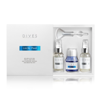 DIVES MED - SET Lactic Peel - Liftingujący Kwas Mlekowy + DMAE 50ml