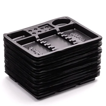Disposable Trays - Black (10 pcs)